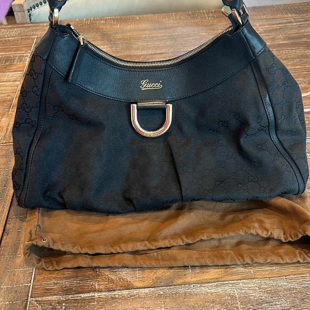 Black Gucci Handbag